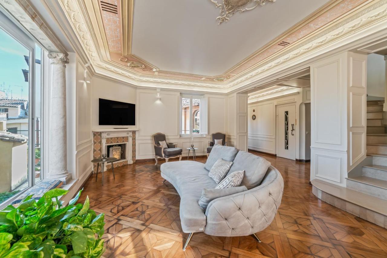 Bmga L Viapaola43 Palace Luxury Penthouse 2Bdr Рим Екстериор снимка