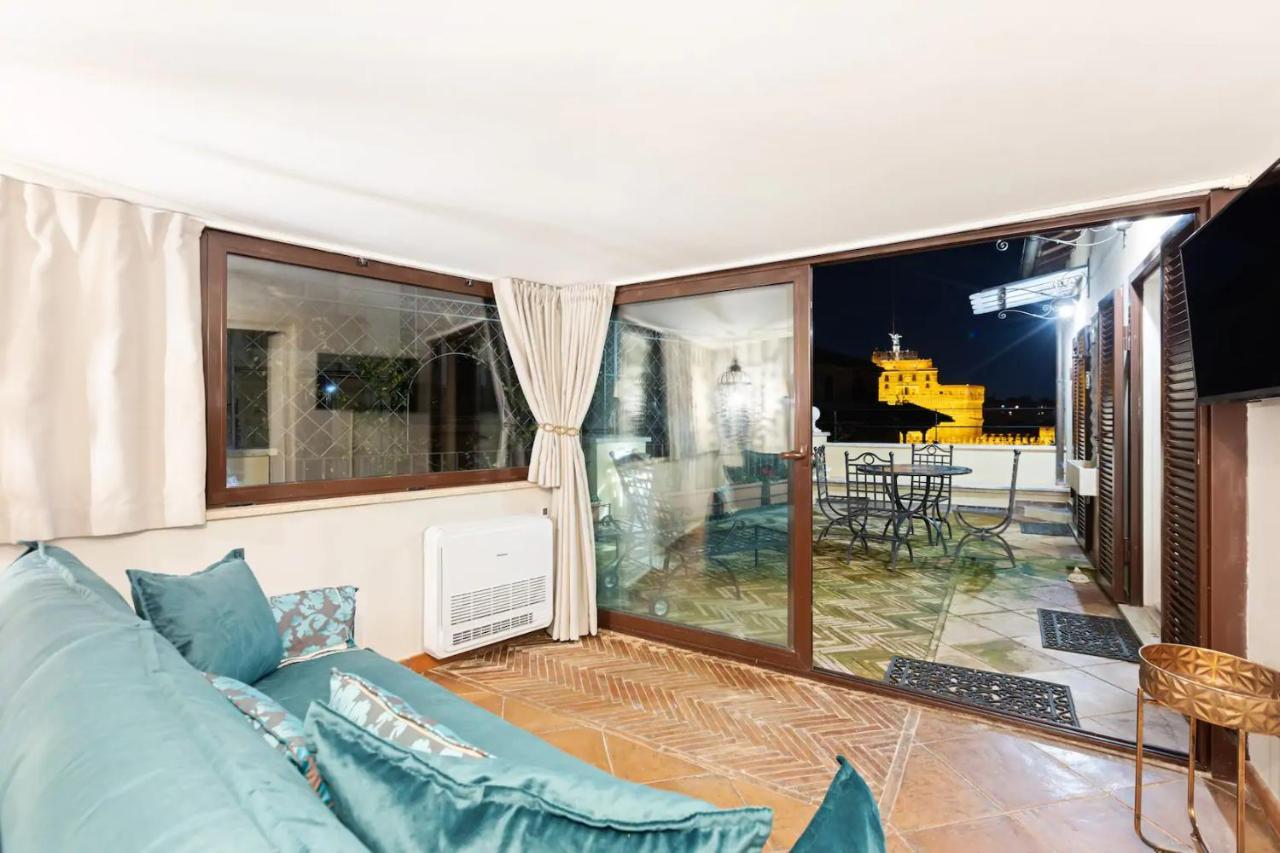 Bmga L Viapaola43 Palace Luxury Penthouse 2Bdr Рим Екстериор снимка